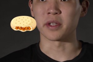 ??楊瀚森說(shuō)到自己喜歡的美食，感覺(jué)口水要流出來(lái)了！